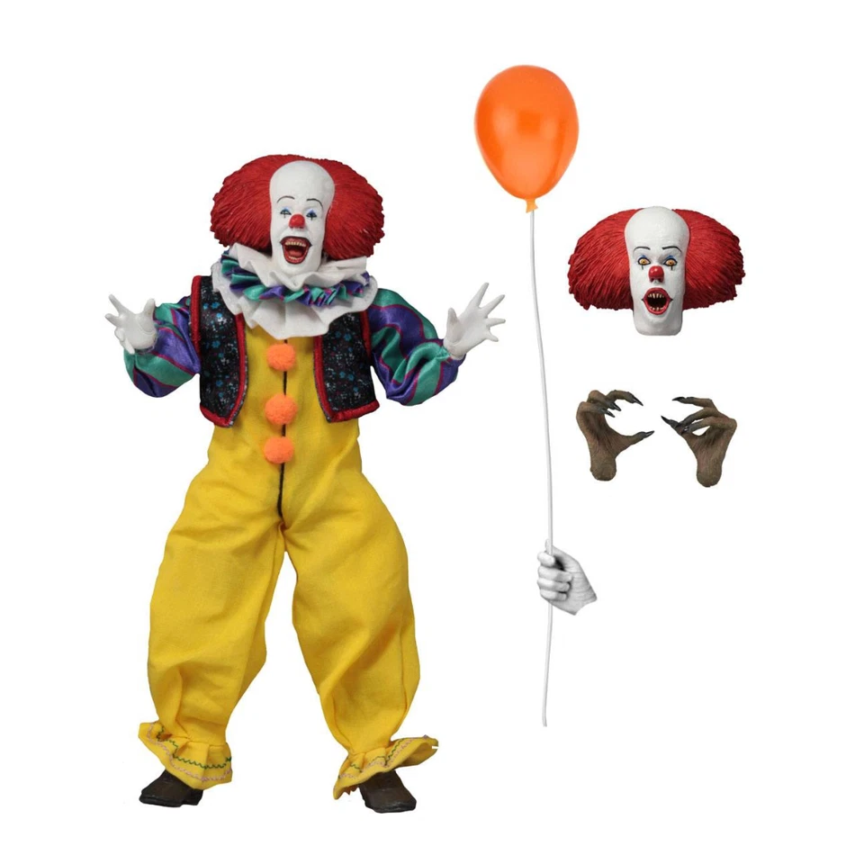 CA - Retro Pennywise 1990 - Figurine articulée NECA 20cm - Photo 1/4