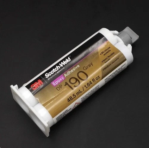 3M Scotch-Weld Epoxy Adhesive DP190 Gray 48.5 mL (1.64 oz) New Free ship