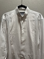 Brooks Brothers Tuxedo Shirt Size 15 3/4 Made In England, Bow tie, French Cuff