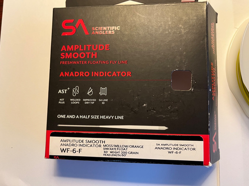 Soie De Mouche Flottante Scientific Anglers Amplitude Smooth Anadro Nymph WF4F - 131476