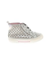 Wonder Nation Girls Silver Sneakers 5