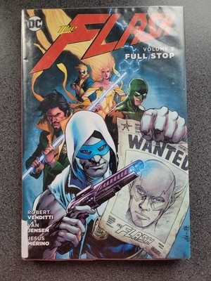 DC Comics The Flash Volume 9 Full Stop ex library Graphic Novel Hardback
