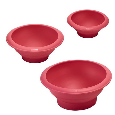 Lurch Flexiform Halbkugel 3er Set cotton candy Kuchenbackform