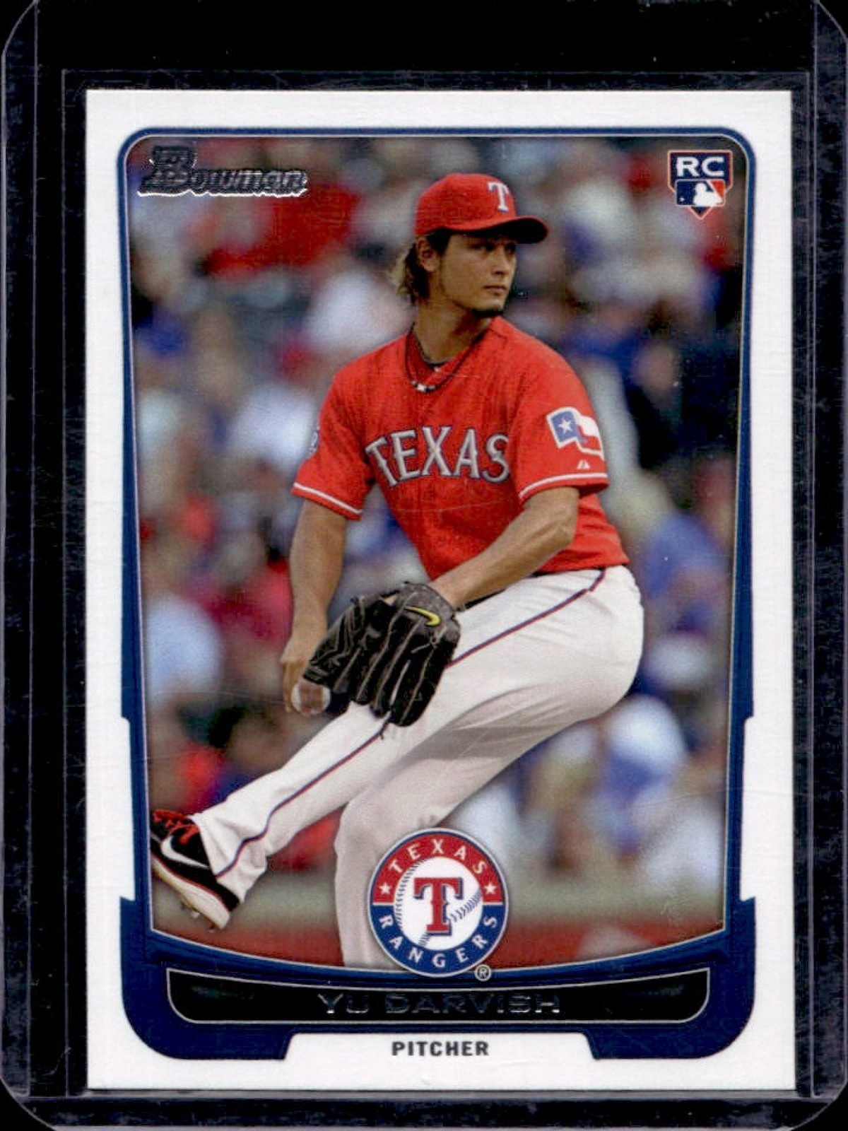 2012 Bowman Draft Picks & Prospect Yu Darvish RC Rookie #50 Rangers
