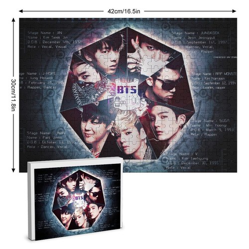 BTS Jigsaw Puzzle 35/70/120/200/300/500/1000 Piece Gift for Adult - Picture 2 of 64