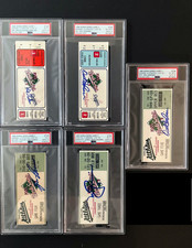 1988 World Series Ticket Stubs Games 1-5 AUTOGRAPHED GIBSON HERSHISER MCGWIRE