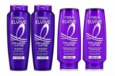 L'Or&eacute;al Paris Elvive Colologen+ Lifter 2 Shampoo 400ml + 2 Conditioner 300ml Multi