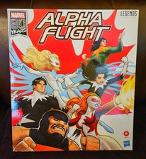 MARVEL LEGENDS ALPHA FLIGHT PUCK SHAMAN NORTHSTAR AURORA VINDICATOR SNOWBIRD SET