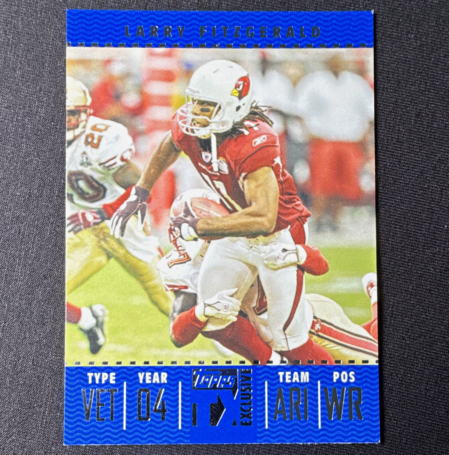 Topps 2007 TX Exclusive Excellence Larry Fitzgerald Arizona Cardinals #82