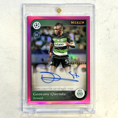 2024-25 Topps Merlin Uefa Club Competitions - Geovany Quenda #57