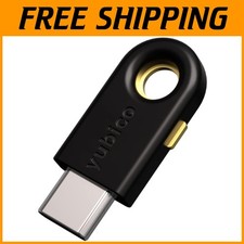 YubiKey 5C: Multi-Factor Security Key, USB Connection