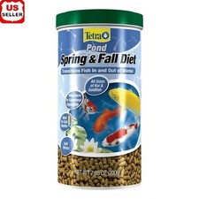 Pond Fish Food 7.05 Oz Wheat Germ Koi Goldfish Spring Fall Diet Clear Water New
