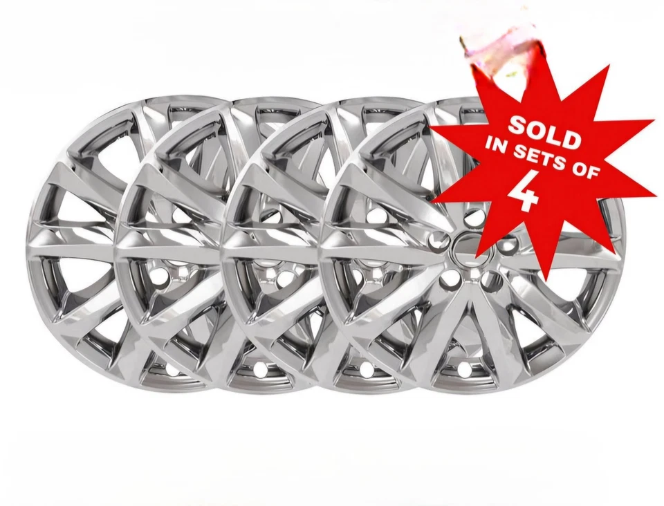2017-2018 Mazda 3 Touring 18" New Set Of 4 Chrome Wheel Skins IMP-473X - Imagem 3 de 4