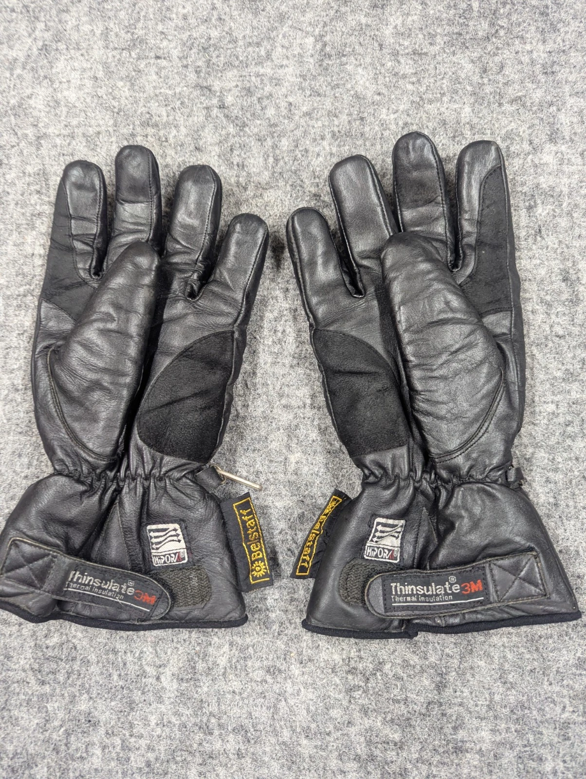 Vintage BELSTAFF thinsulate 3M XL Leather Motorcycle Glove