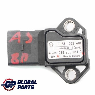 Audi A3 8P MAP Pressure Sensor Intake Manifold Unit 038906051C
