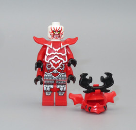 LEGO Ninjago Kozu the Final Battle red 4 arms minifigure 70504 Garmatron