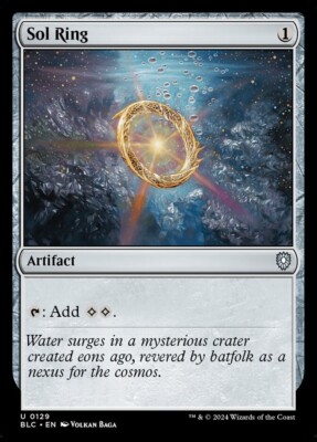 Sol Ring 0129 Non Foil Uncommon Bloomburrow Commander MTG Near Mint
