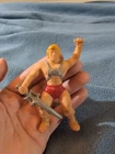 Vintage MOTU HE-MAN Eraser Figurine 1984 Mattel Mini Action Figure