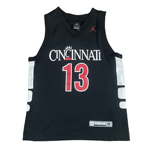 Jordan Cincinnati バスケ ユニフォーム Cincinnati Bearcats Jordan Youth Black Replica Basketball Jersey