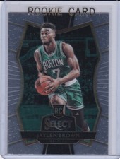 JAYLEN BROWN ROOKIE CARD 2016 Panini Select Basketball BOSTON CELTICS FINALS MVP