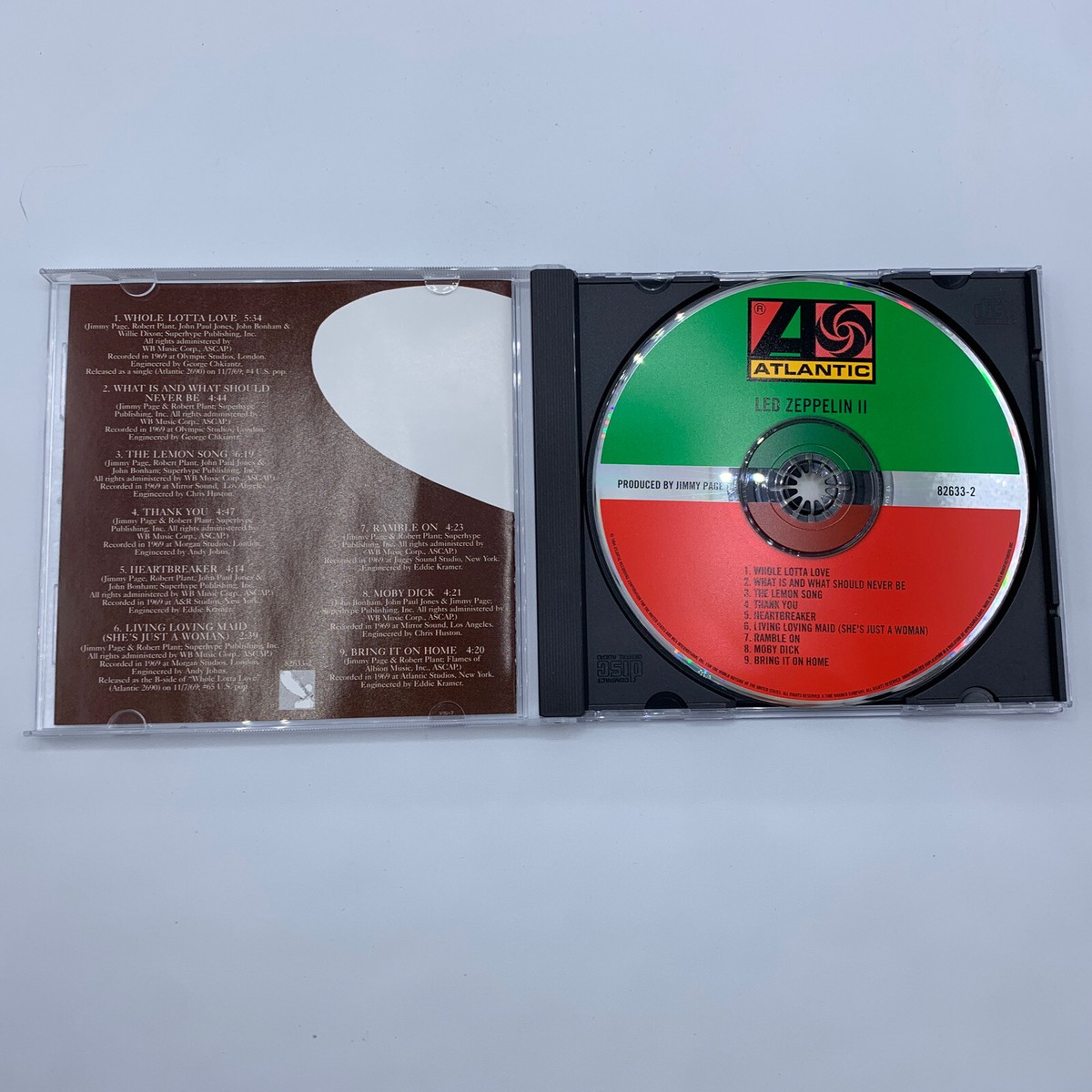 Led Zeppelin : Led Zeppelin II CD (1997) Rock Robert Plant Very 