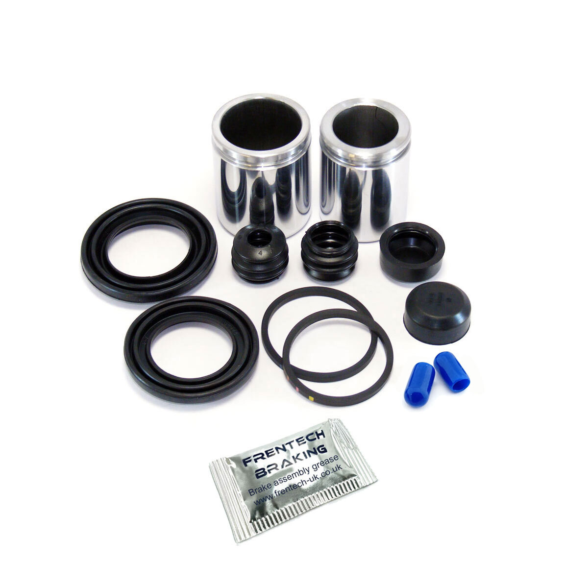 For Peugeot Boxer (2002-2006) 1x Front Caliper Repair Kit & Pistons (15"" Wheels)