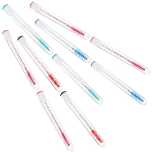 10pcs Empty Mascara Tube Wand Empty Eyelash Bottle Rhinestone Mascara Tubes