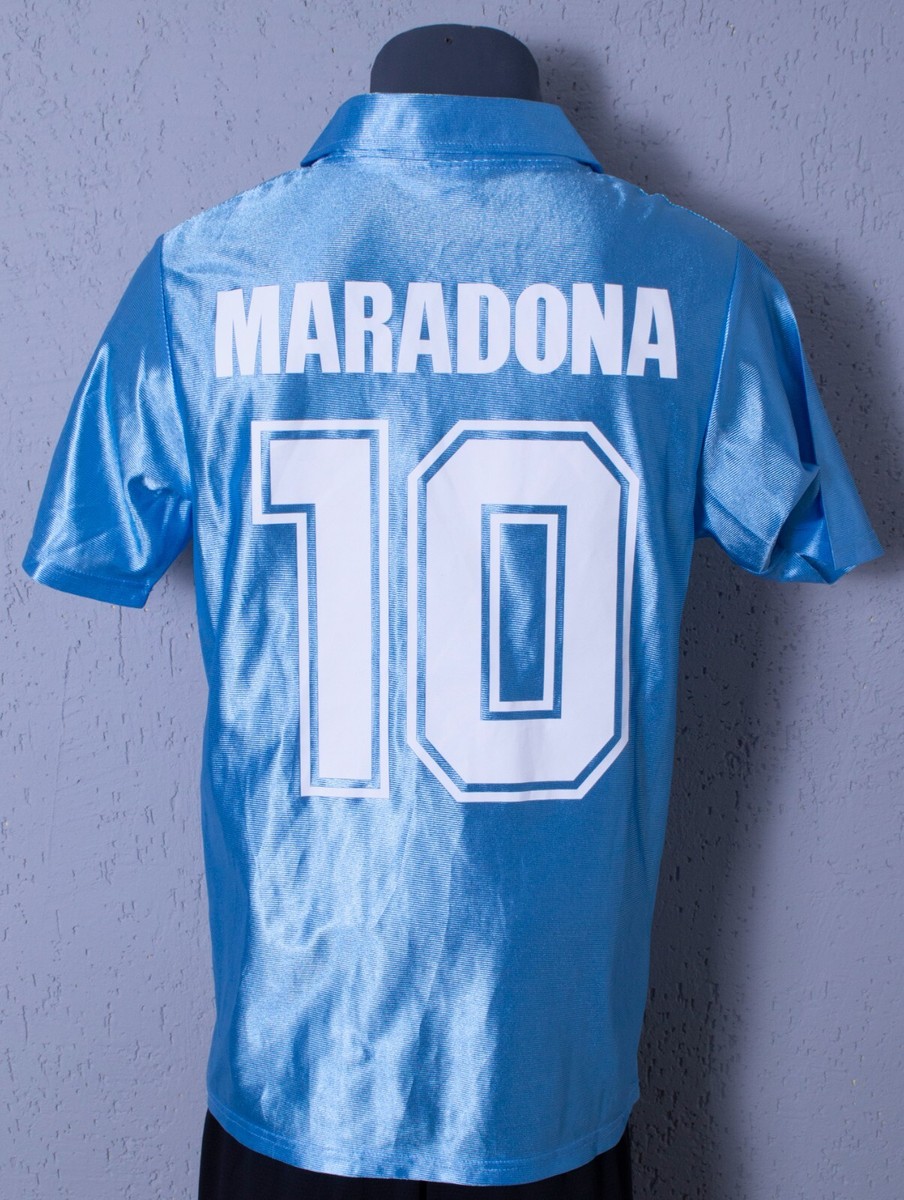 ナポリ 90-91 限定復刻 イタリア製 ユニフォーム Maradona XL ナポリ 90-91 限定復刻 イタリア製 ユニフォーム Maradona XL