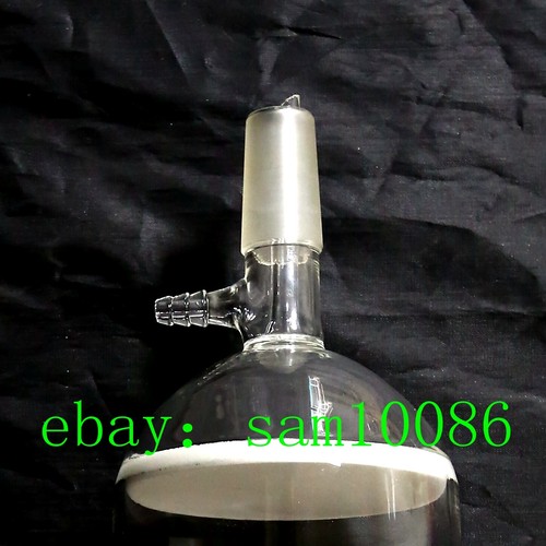 24/40 Buchner Funnel,Filtering Funnell,Glass Funnel with Coarse Filter,Lab chem - Picture 37 of 79