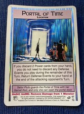 Sailor Moon CCG Foil Trading Card- Past  Future DART- Portal of Time 67/70