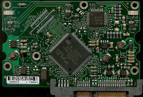 Seagate Barracuda 7200.9 ST3500641AS 500GB 9BD148-270 3.AGE PCB 100383413 - Picture 3 of 4