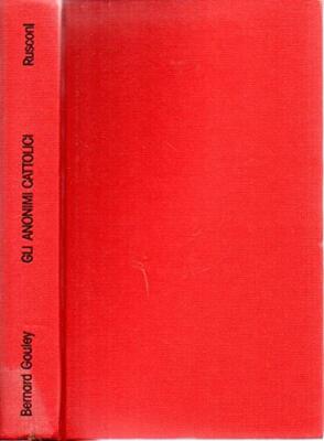 anonyme katholische GOULEY BERNARD B005ELWTG8