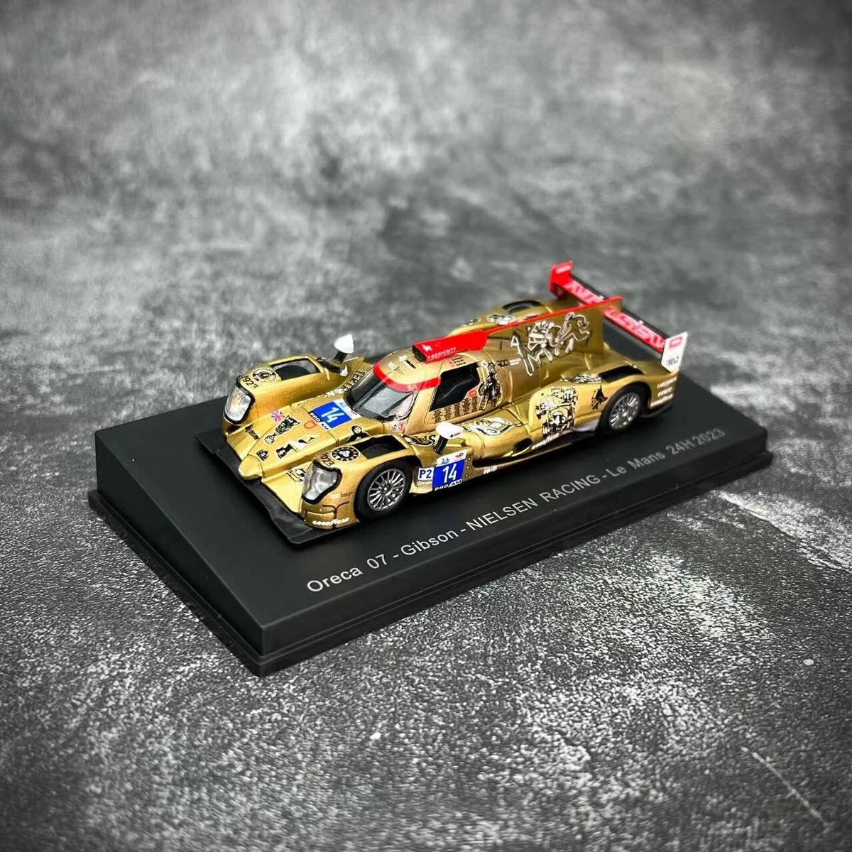 Spark 1/64 Oreca 07 Gibson No.14 Nielsen Racing 24H Le Mans car