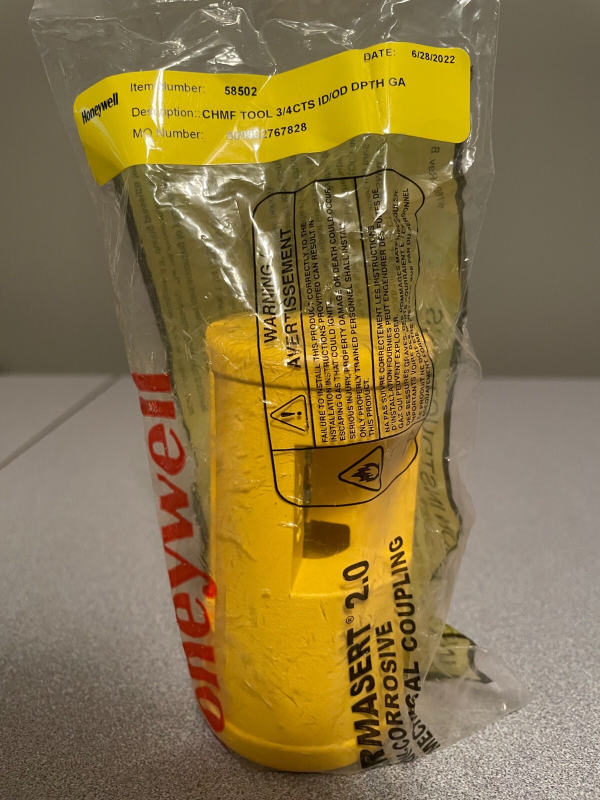 Honeywell / Elster 2.0 CHAMFER TOOL 3/4 CTS 58502