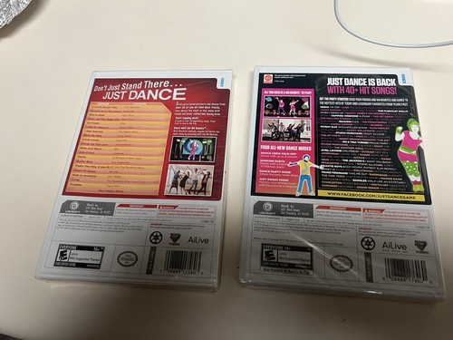 Just Dance 1 And 2 Nintendo Wii Set of 2 Video Game Bundle - Picture 2 of 5