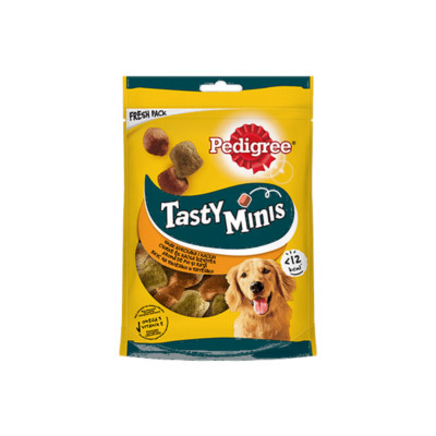 Pedigree Tasty Minis Kaubare Chewy mit Huhn 130g Hundesnack