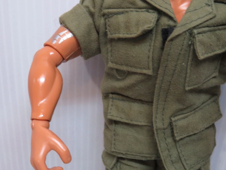 Figura de acción vintage Mattel Max Steel Action Man Joe Style 12 pulgadas Foto 4 de 4