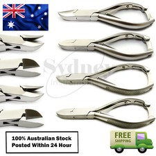 Manicure Pedicure Nail Clipper Cutters Heavy Duty Fake Elder Hard Nail Trimmer