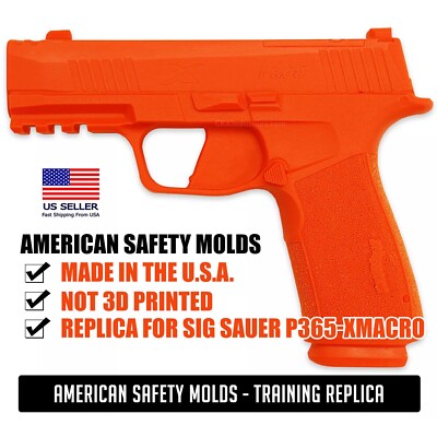 ASM Training Prop Compatible for Sig Sauer P365-XMACRO - Not a Gun