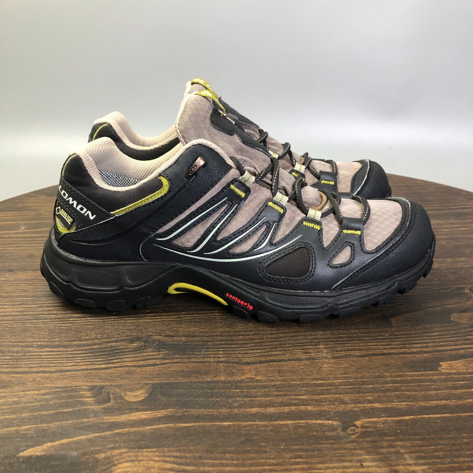 Scarpe da trail running Salomon Ellipse GTX donna taglia 7 nere sneakers