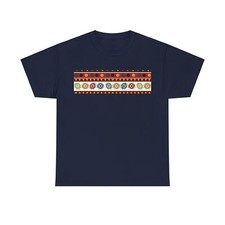 Unisex Heavy Cotton Tee, African Design T-shirt. Colorful, polo, summer wear