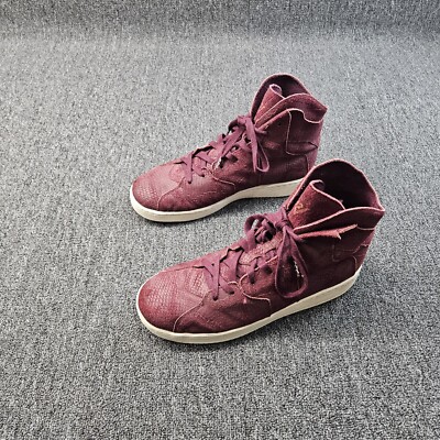 Jordan Men\'s Maroon and Gray Athletic Shoes Jordan | Shoes | Jordan Athletic Shoes In Burgundy And Gray  main image 4
