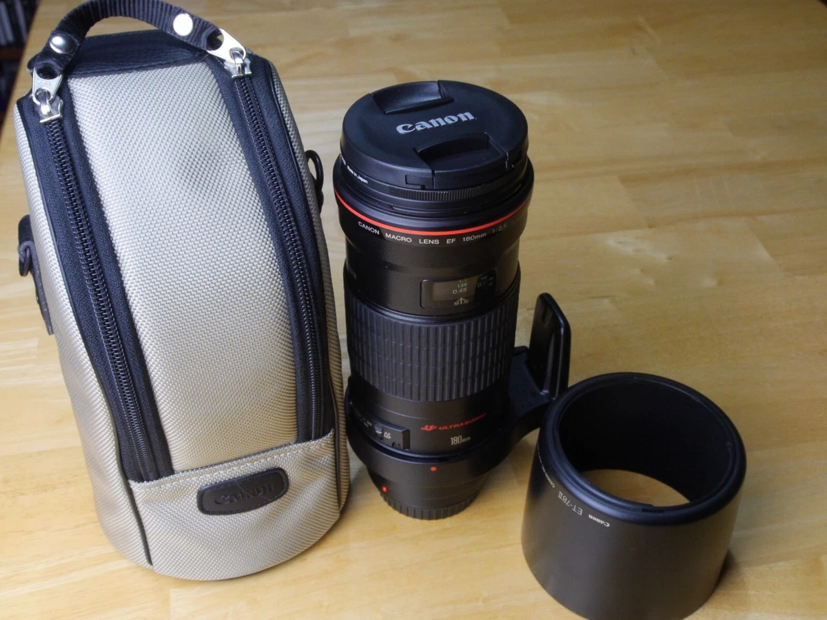 レンズ(ズーム) #287 Canon macro LENS EF 180mm 1:3.5 L Canon EF 180mm f/3.5L USM Macro Lens - Newegg.com