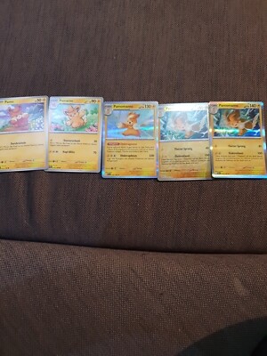 Pokemon Karten Pamo Entwicklungsreihe 