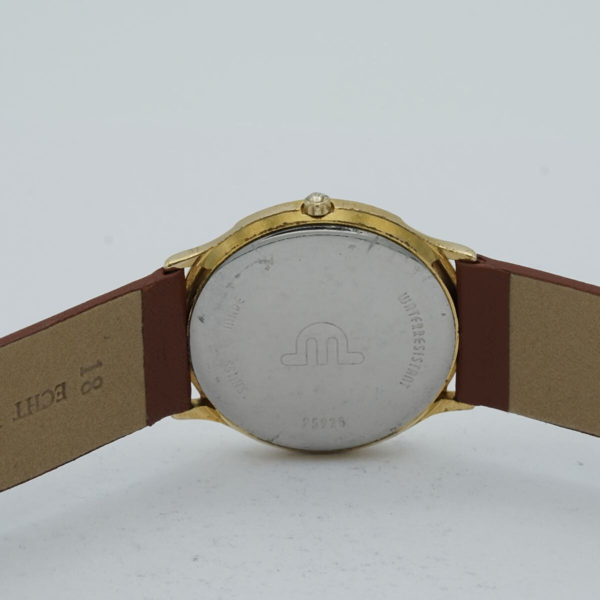 MAURICE LACROIX VINTAGE HERREN UHR STAHL 33MM 95928 ARMBANDUHR 