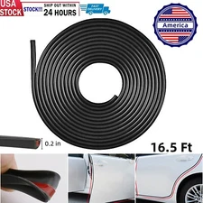 For Ford Car Door Edge Trim Guard Moulding Rubber Seal Strip Protector 16.5FT