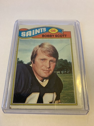 1977 Topps Football Card #36 Bobby Scott