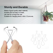20 Packs Ceiling Hook Clips 64mm for Hanging Decorations at Home Office School
