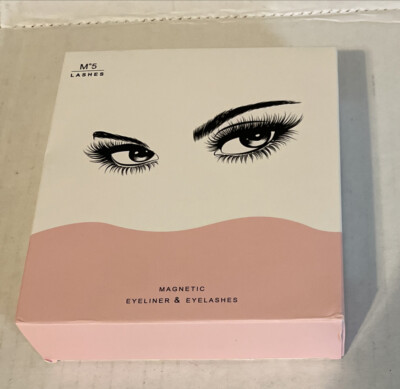 M5 Magnetic Eyelashes And Eyeliner- Kit Boxes Are NOT In Perfect Condition 