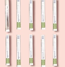 10 PK Supersmile Toothbrush New Generation 45  Ergonomic Crystal Clear SOFT NIB